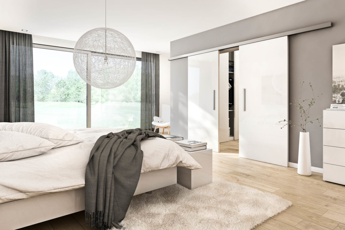 HUGA Holztüren fotorealistisches 3D