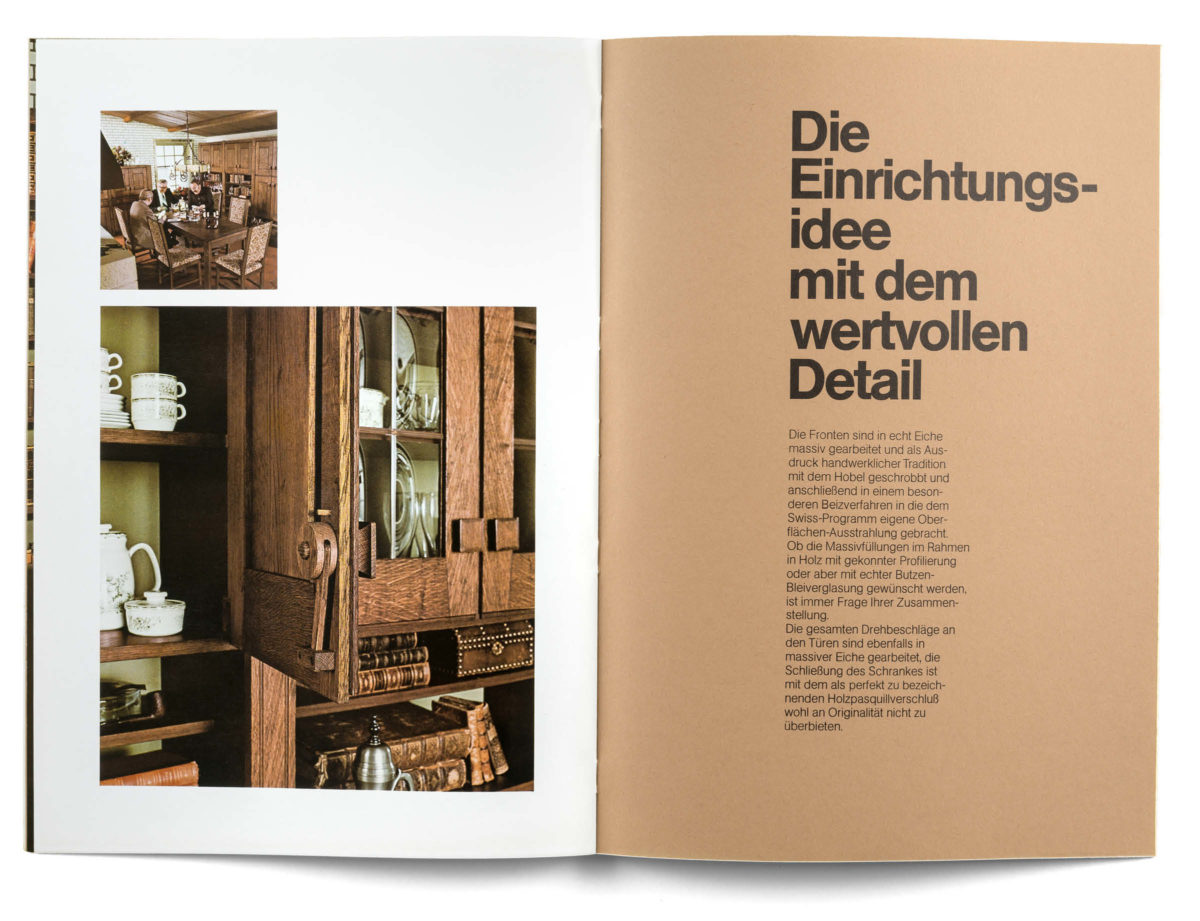Schönes Wohnen, Editorial Design 1975